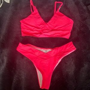 Neon Pink Bikini